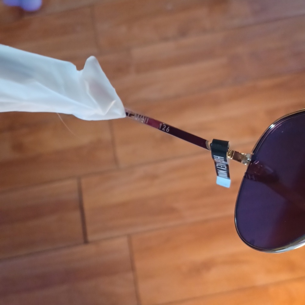 NEW ! Rare Quay MINI high key gold sunglasses - Picture 4 of 5